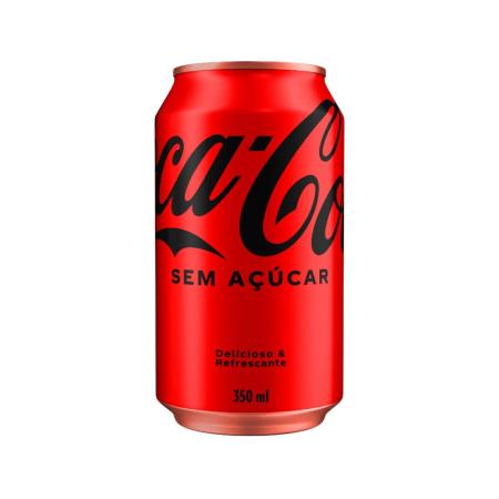 COCA-COLA SEM AÇÚCAR 350ML