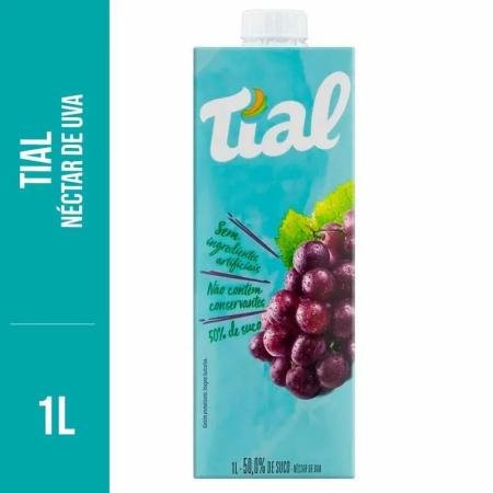 SUCO NÉCTAR DE UVA TIAL 1L