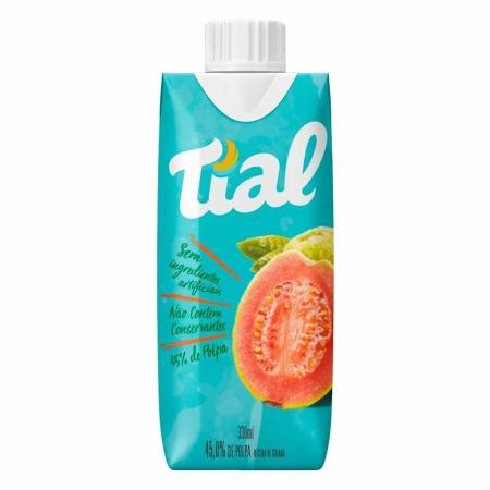 SUCO TIAL NÉCTAR GOIABA 330ML